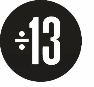 ÷13 logo