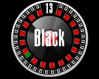 13 BLACK logo