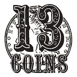 13 COINS LIBERTY E PLURIBUS UNUM logo