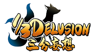 1/3 DELUSION logo