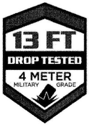 13 FT DROP TESTED 4 METER MILITARY GRADE logo