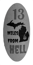 13 MILES FROM HELL logo