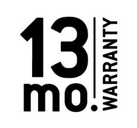 13 MO. WARRANTY logo