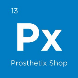 13 PX PROSTHETIX SHOP logo