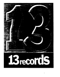 13 RECORDS logo