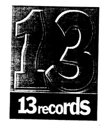 13 RECORDS logo