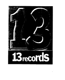 13 RECORDS logo