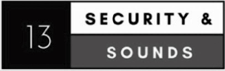 13 SECURITY & SOUNDS logo