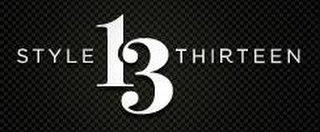 13 STYLE THIRTEEN logo