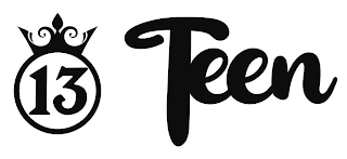 13 TEEN logo