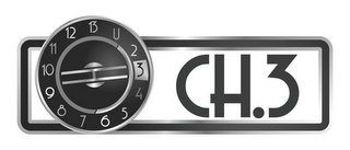 13 U 2 3 4 5 6 7 8 9 10 11 12 CH.3 logo