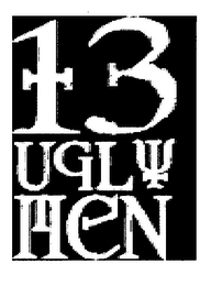 13 UGLY MEN logo