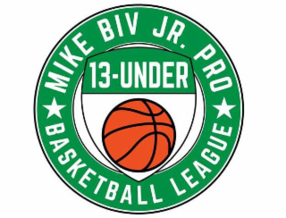 13-UNDER MIKE BIV JR. PRO BASKETBALL LEAGUE logo
