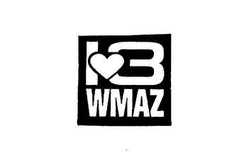 13 WMAZ logo