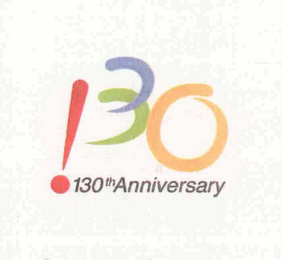 130 130TH ANNIVERSARY logo