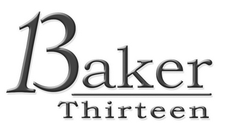 13AKER THIRTEEN logo