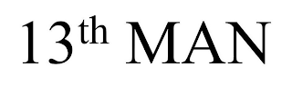 13TH MAN logo