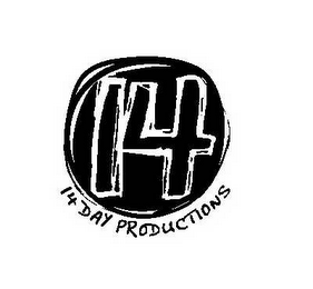 14 14 DAY PRODUCTIONS logo