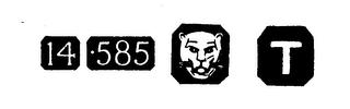 14 585 T logo