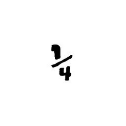1/4 logo