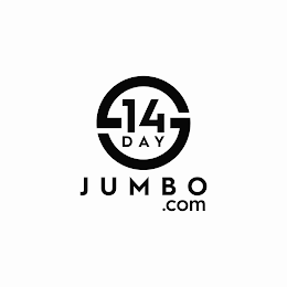 14 DAY JUMBO .COM S logo
