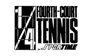 1/4 FOURTH-COURT TENNIS BY SPORTIME logo
