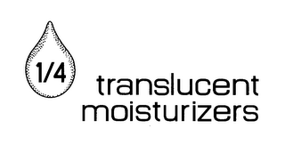 1/4 TRANSLUCENT MOISTURIZERS logo