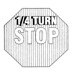 1/4 TURN STOP logo