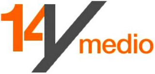 14 Y MEDIO logo
