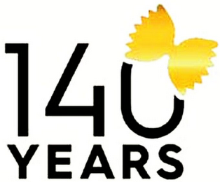 140 YEARS logo