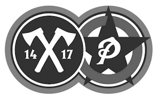 1417 P logo