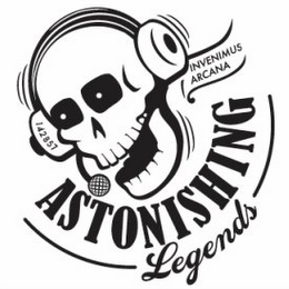 142857 INVENIMUS ARCANA ASTONISHING LEGENDS logo