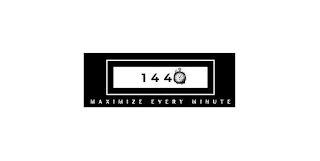 1440 MAXIMIZE EVERY MINUTE logo