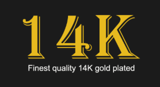 14K FINEST QUALITY 14K GOLD PLATED logo
