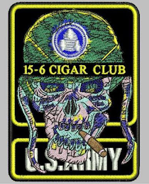 15-6 CIGAR CLUB U.S. ARMY logo