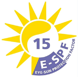15 E-SPF EYE-SUN PROTECTION FACTOR logo