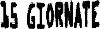 15 GIORNATE logo