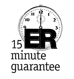 15 MINUTE ER GUARANTEE logo