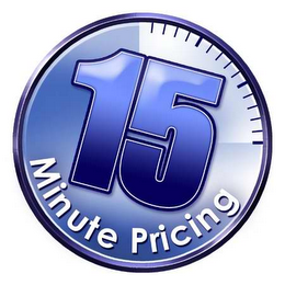 15 MINUTE PRICING logo