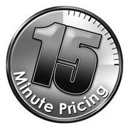 15 MINUTE PRICING logo