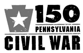 150 PENNSYLVANIA CIVIL WAR logo