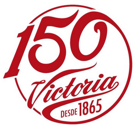 150 VICTORIA DESDE 1865 logo