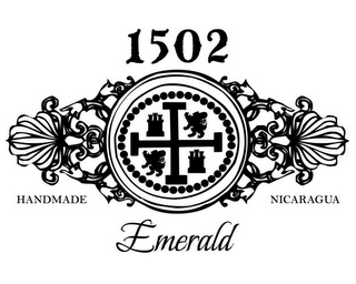 1502 HANDMADE NICARAGUA EMERALD logo
