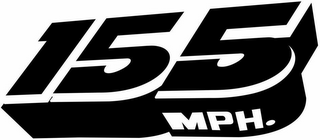 155 MPH. logo