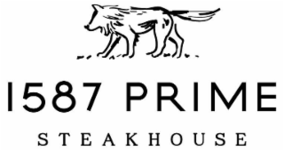 1587 PRIME STEAKHOUSE logo