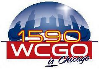 1590 WCGO IS CHICAGO logo
