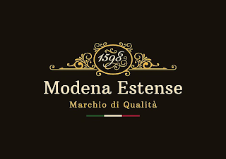 1598 MODENA ESTENSE MARCHIO DI QUALITÀ logo