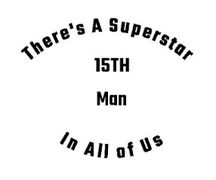 15TH MAN THERE'S A SUPERSTAR IN ALL OF US logo
