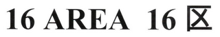 16 AREA 16 logo