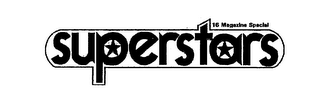 16 MAGAZINE SPECIAL SUPERSTARS logo